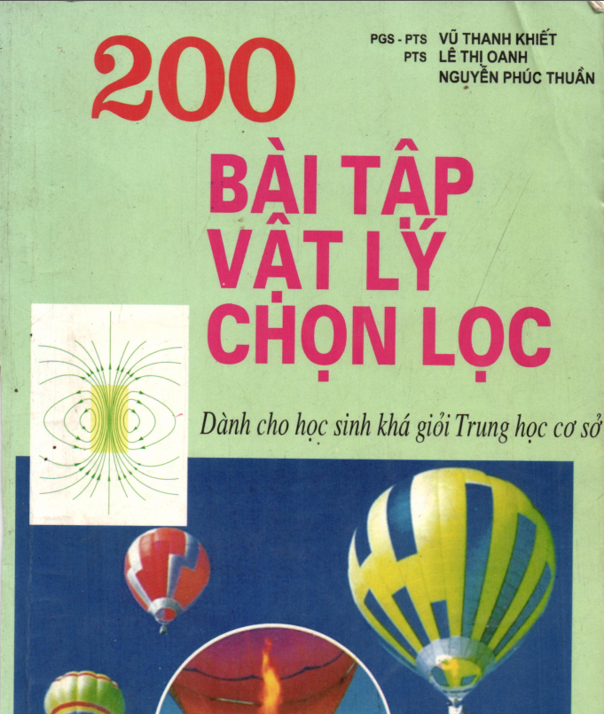 200 bài tập Vật lí 10 chọn lọc - Miễn phí